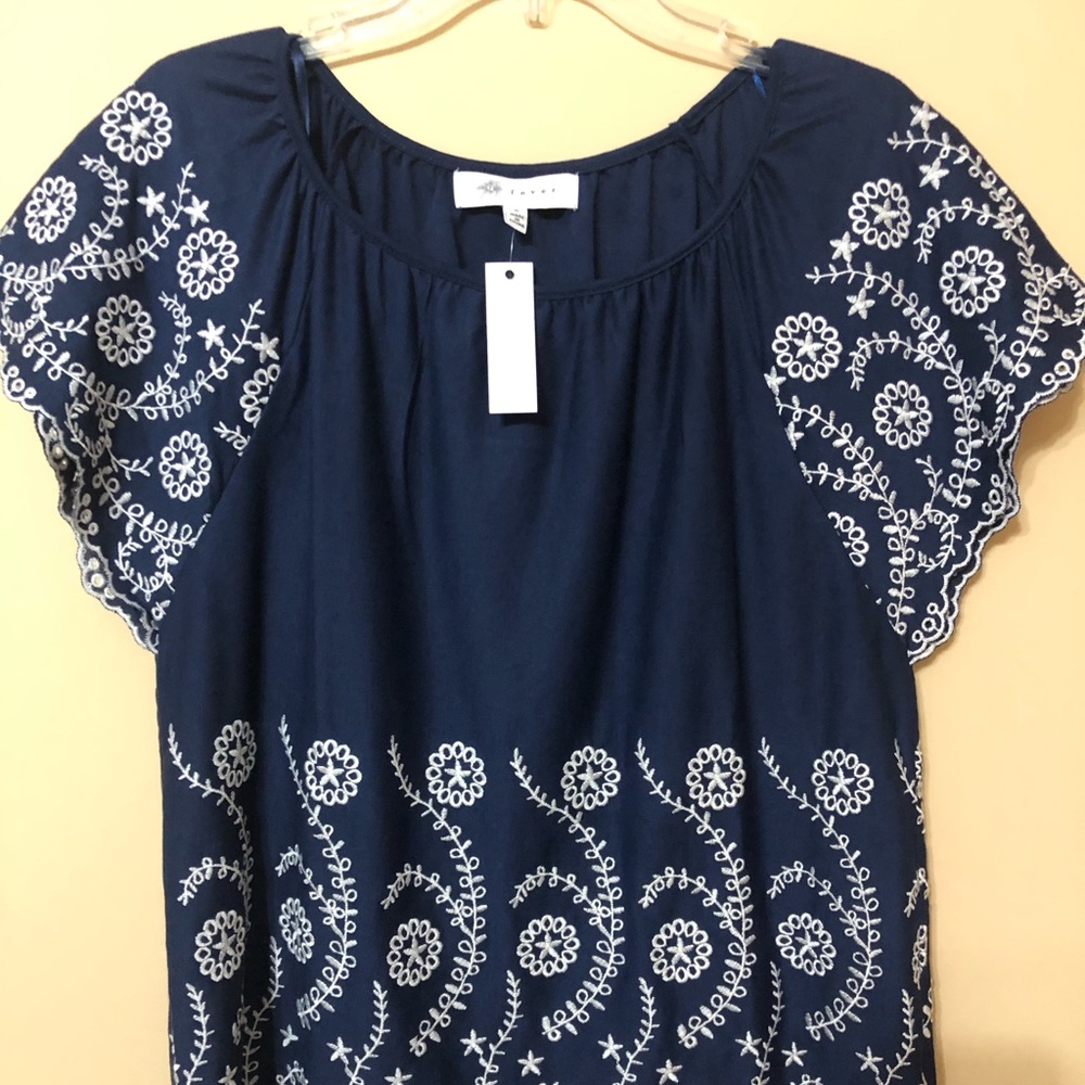 Fever embroidered blouse.
